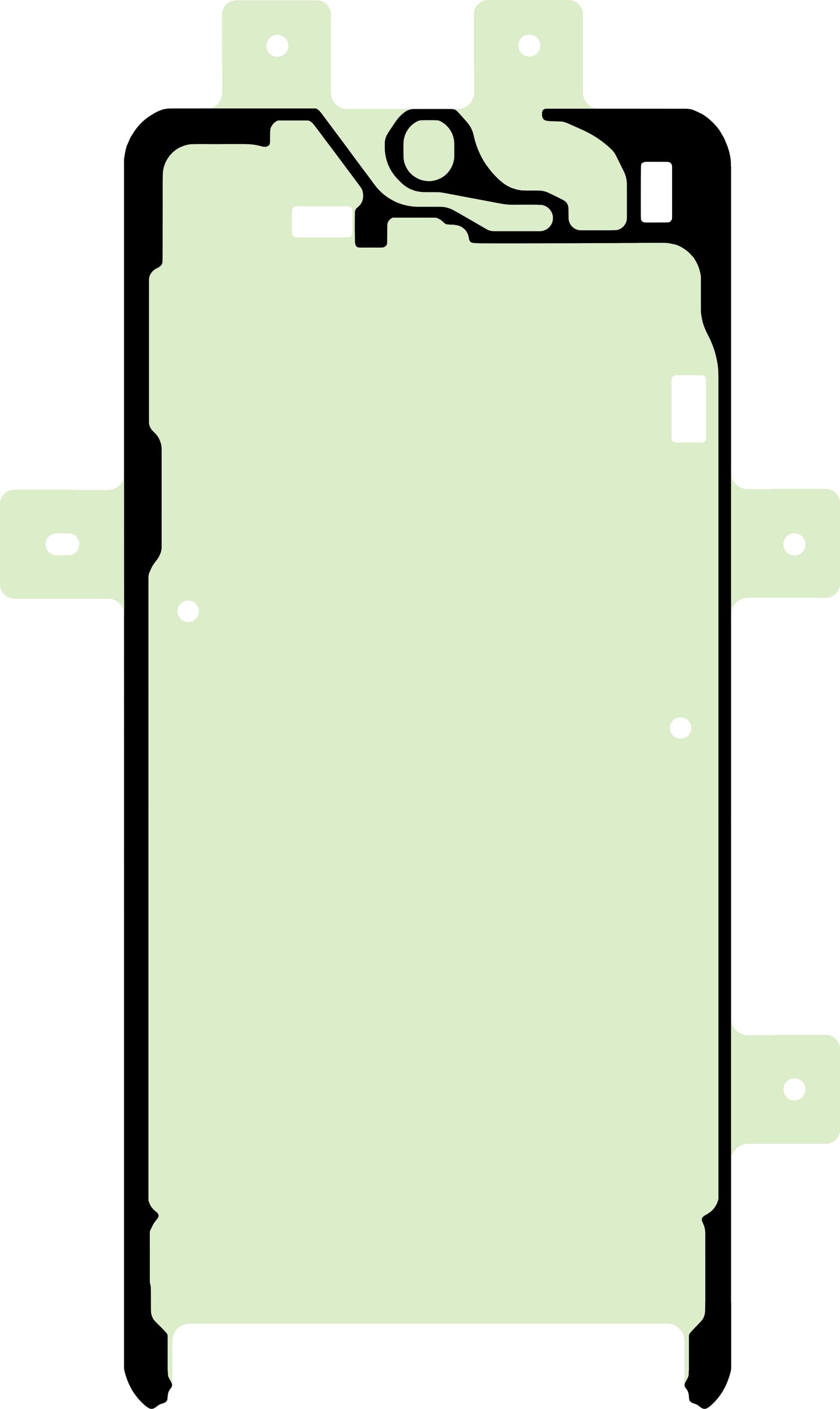 Displaylim Samsung Galaxy S24 S921, Service Pack GH81-24812A