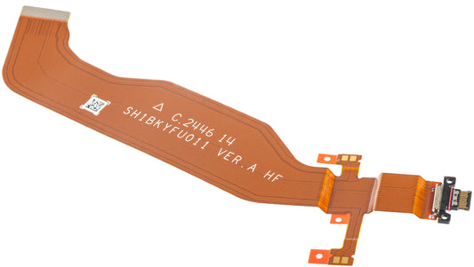 Laddningskontaktkort - Mikrofon Huawei MatePad 12 X (2025), Servicepaket 02356UKJ