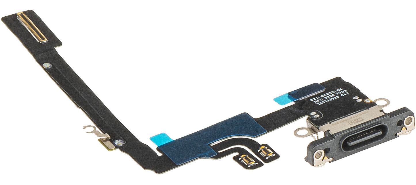 Laddningskabel med kontakt för Apple iPhone 16 Pro, svart