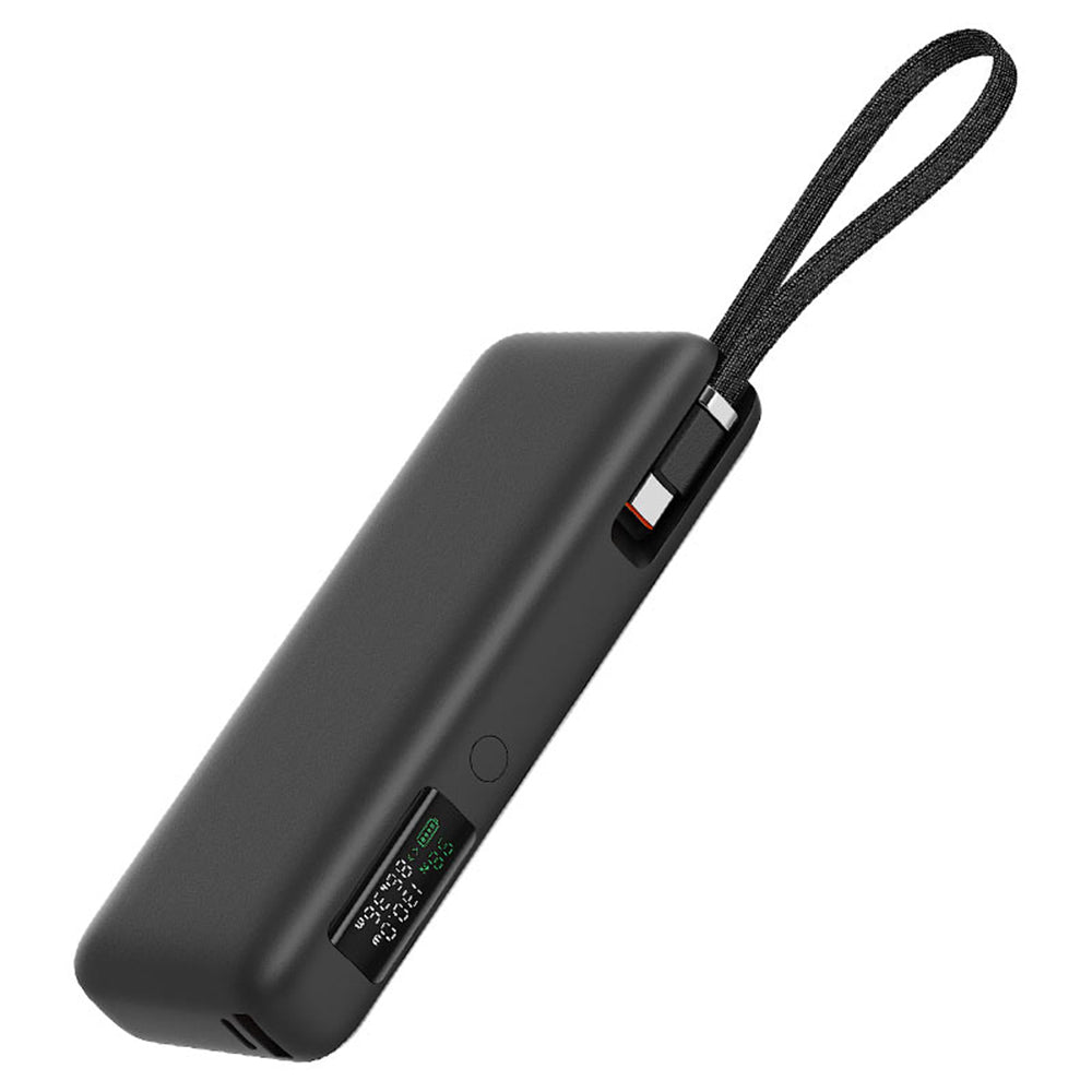 Extern batteri Acefast M22, 20000mAh, 130W, QC + PD, 1 x USB-A - 2 x USB-C, Svart