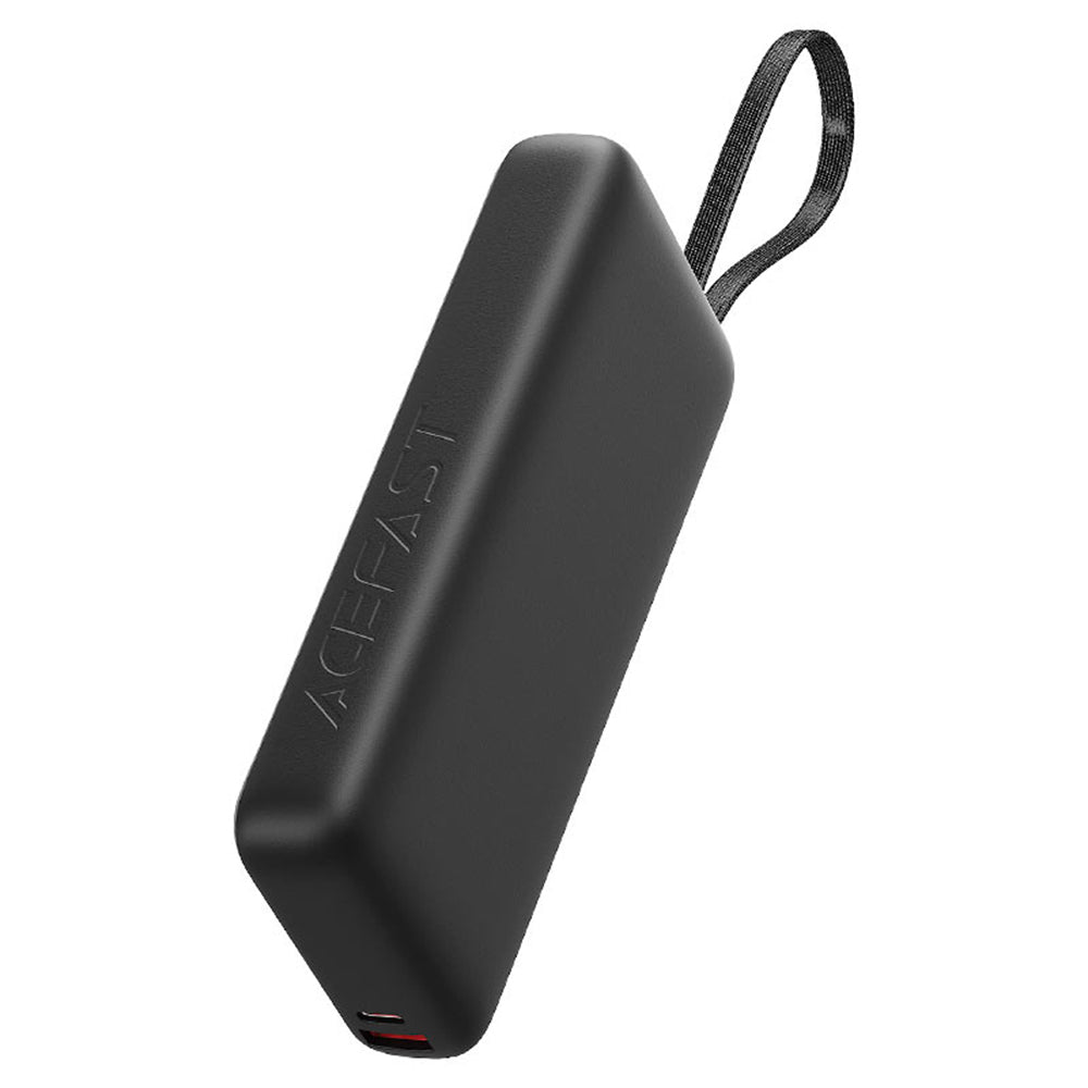 Extern batteri Acefast M22, 20000mAh, 130W, QC + PD, 1 x USB-A - 2 x USB-C, Svart