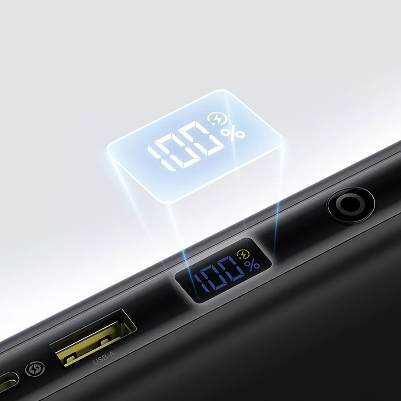 Extern batteri Baseus EnerFill FC41, 20000mAh, 100W, QC + PD, 1 x USB-A - 3 x USB-C, Svart E0028N03