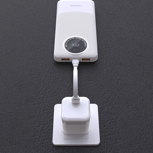 Extern batteri Dudao K12Pro, 20000mAh, 22.5W, QC + PD, 1 x USB-C - 2 x USB-A, Vit