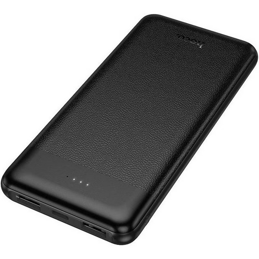 Extern batteri HOCO J153 Stability, 10000mAh, 10W, 2 x USB-A, Svart