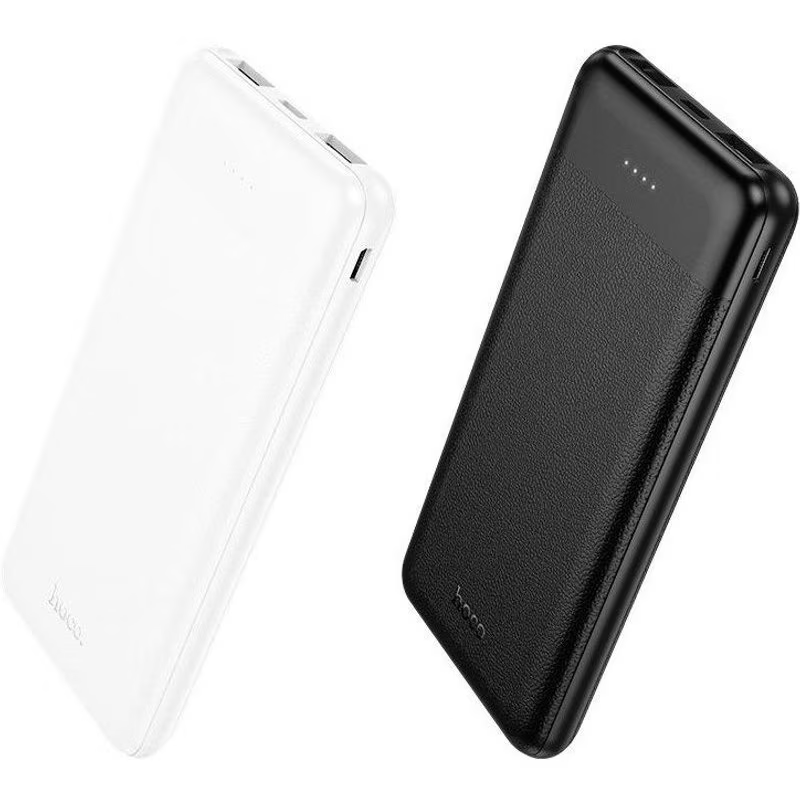 Extern batteri HOCO J153 Stability, 10000mAh, 10W, 2 x USB-A, Vit