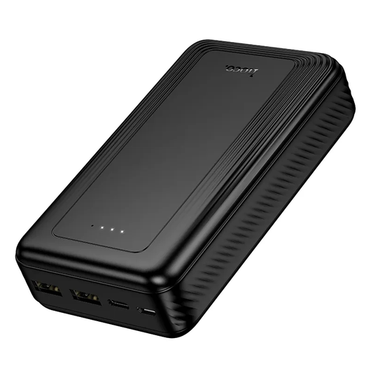 Extern batteri HOCO J165A, 20000mAh, 10W, 2 x USB-A, Svart