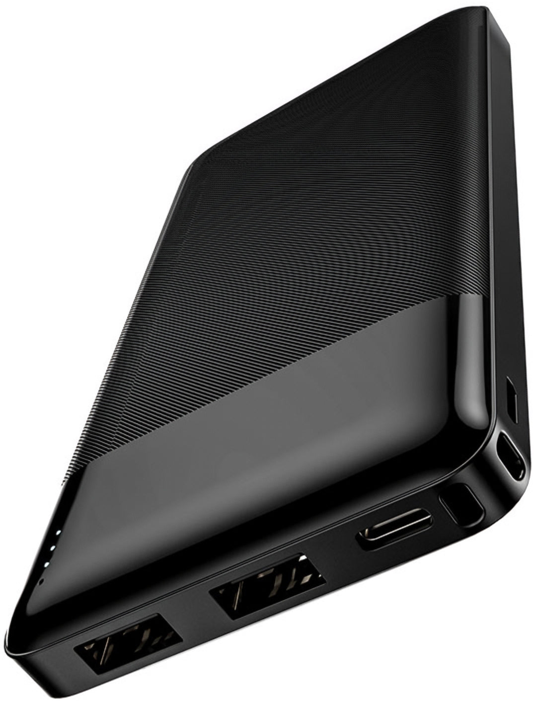 Extern batteri HOCO J72, 10000mAh, 10W, 2 x USB-A, Svart