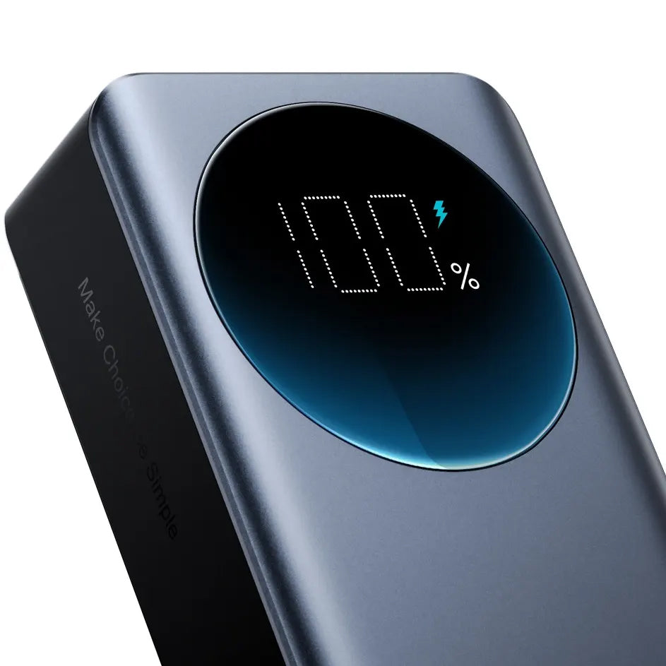 Extern batteri Joyroom JR-PBF05, 30000mAh, 65W, QC + PD, 1 x USB-A - 2 x USB-C, Svart