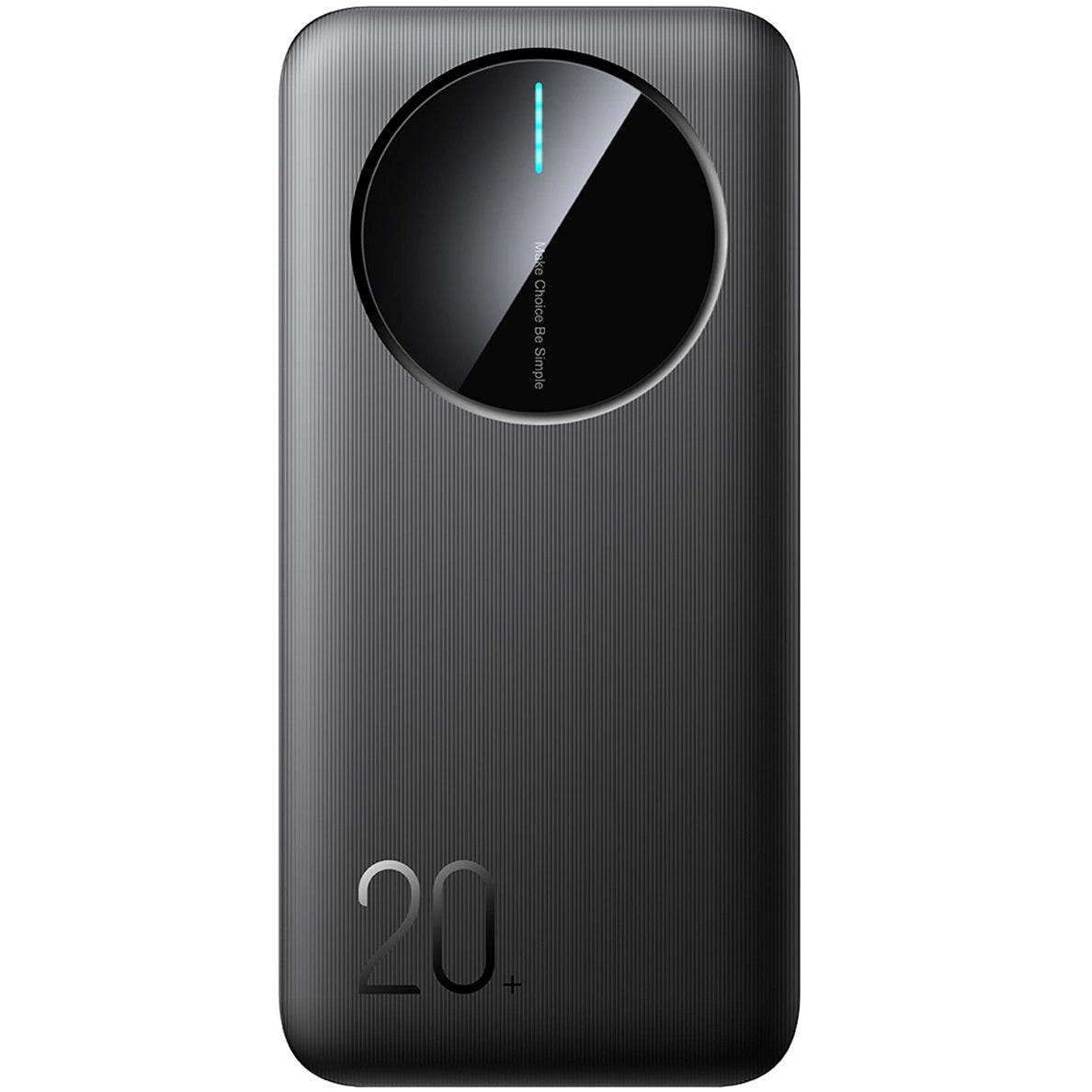 Extern batteri Joyroom JR-PBF14, 20000mAh, 12W, 1 x USB-C - 2 x USB-A, Svart