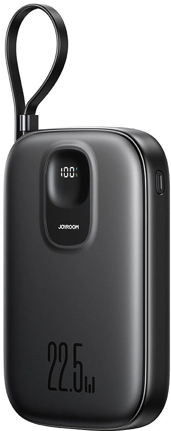 Extern batteri Joyroom JR-PBF17, 10000mAh, 22.5W, QC + PD, 1 x USB-A - 2 x USB-C, Svart