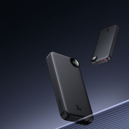 McDodo MC-3850 External Battery Display, 10000mAh, 30W, QC + PD, 1 x USB-A - 2 x USB-C, Black