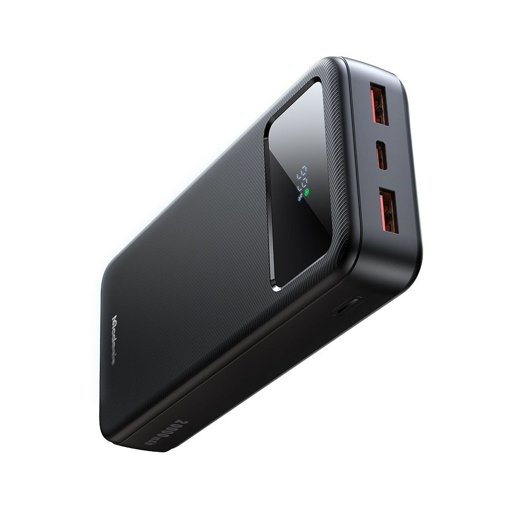 Extern batteri McDodo MC-4230, 20000mAh, 22.5W, QC + PD, 2 x USB-A - 1 x USB-C, Svart