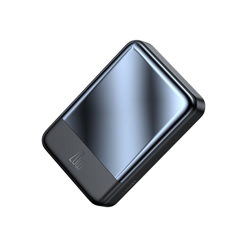 Trådlös Extern Batteri McDodo MC-4261 Ambilight, 10000mAh, 20W, PD + FQI, 1 x QI - 1 x USB-C, Svart
