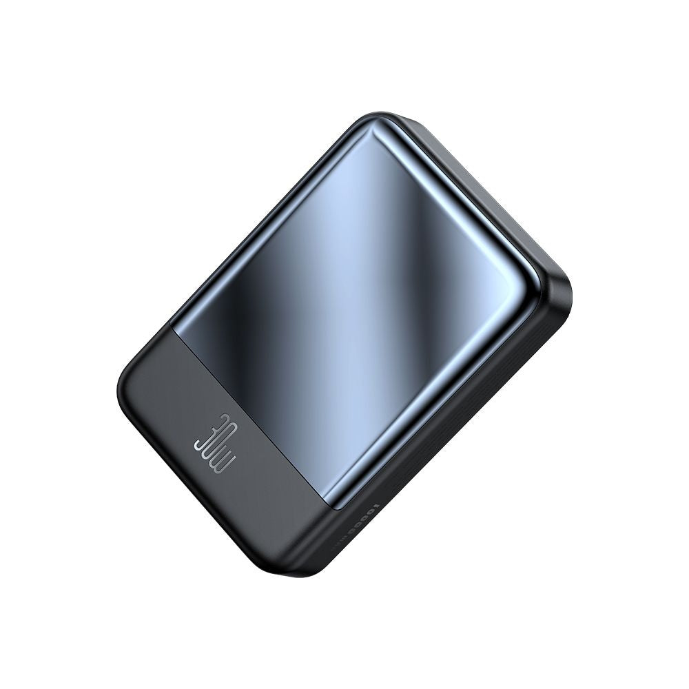 Trådlös Extern Batteri McDodo MC-5931 Ambilight, 10000mAh, 30W, PD + FQI, 1 x QI - 1 x USB-C, Svart