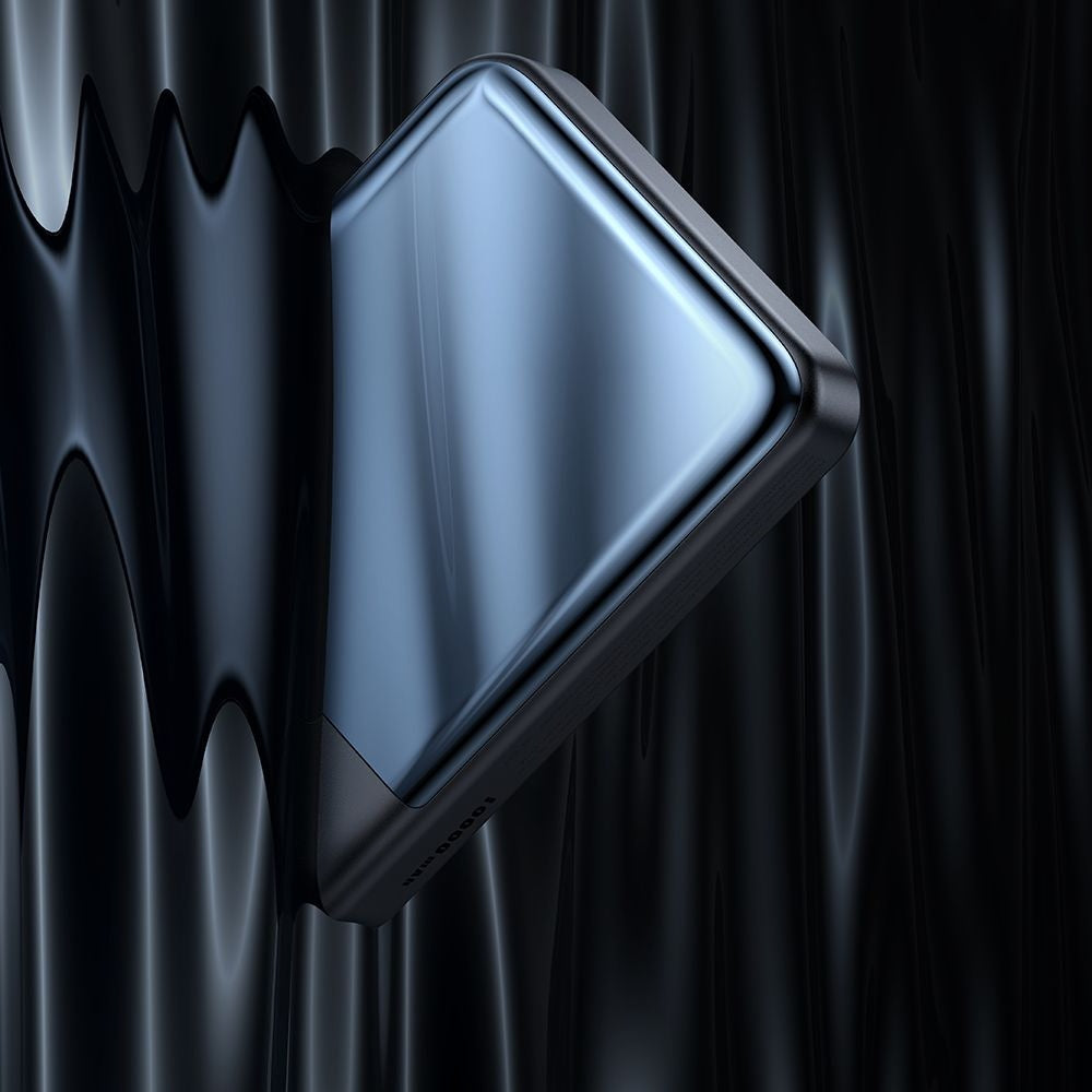 Trådlös Extern Batteri McDodo MC-5931 Ambilight, 10000mAh, 30W, PD + FQI, 1 x QI - 1 x USB-C, Svart