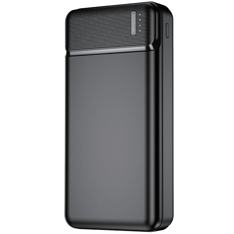 Extern batteri MaXlife MXPB-01, 20000mAh, 12W, 2 x USB-A, Svart