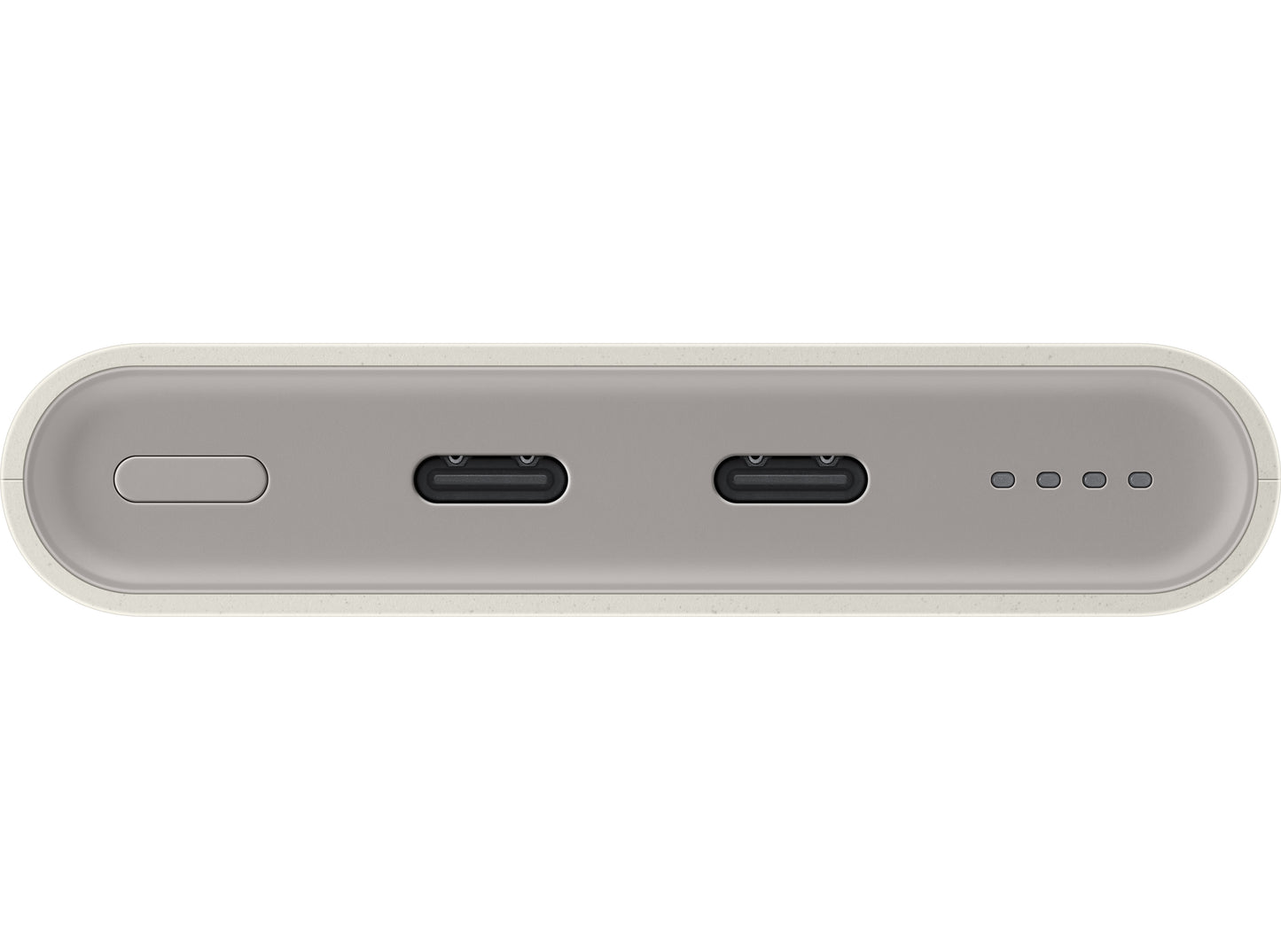 Samsung Externt batteri, 10000mAh, 25W, PD, 2 x USB-C, Beige EB-P3400XUEGEU