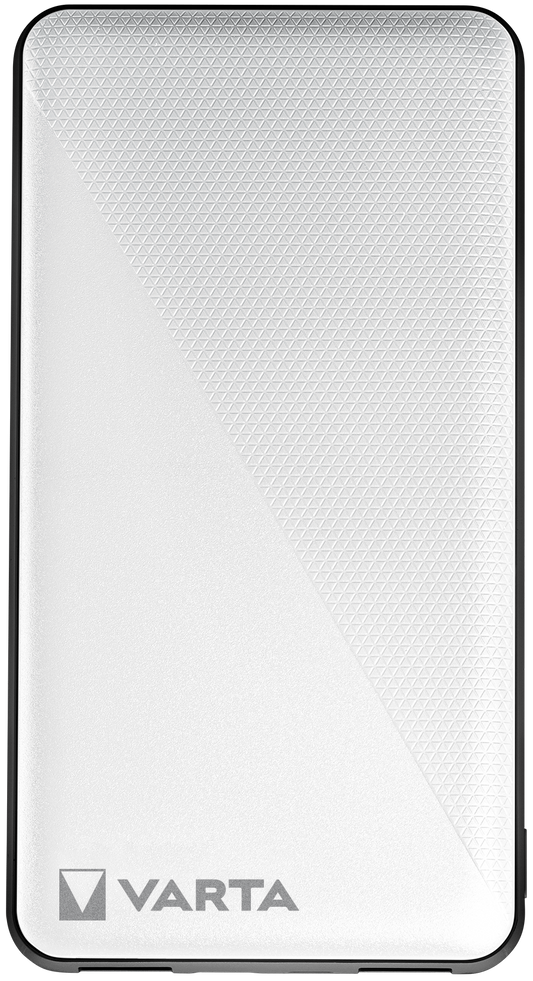 Varta Energy Externt batteri, 10000mAh, 15W, 2 x USB-A - 1 x USB-C, Vit