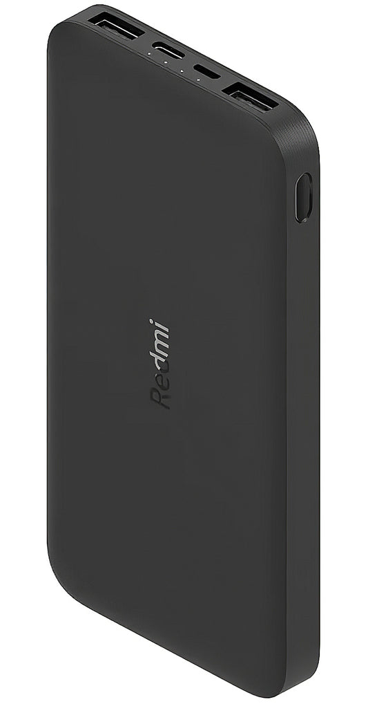 Xiaomi Externt batteri, 10000mAh, 10W, 1 x USB-C - 2 x USB-A, Svart VXN4305GL