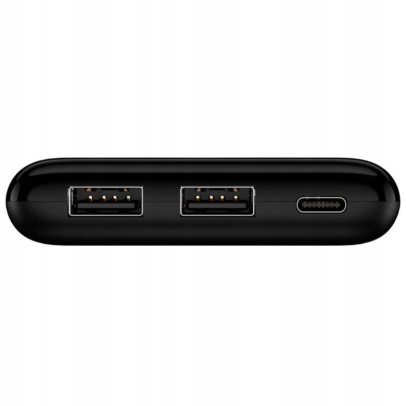Extern batteri Setty SPBL-10, 10000mAh, 10W, 2 x USB-A, Svart