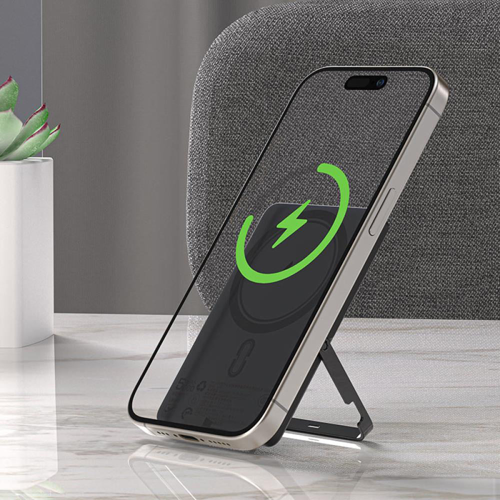Trådlös Extern Batteri Acefast M17, 10000mAh, 22.5W, PD + FQI, 1 x QI - 1 x USB-C, Svart