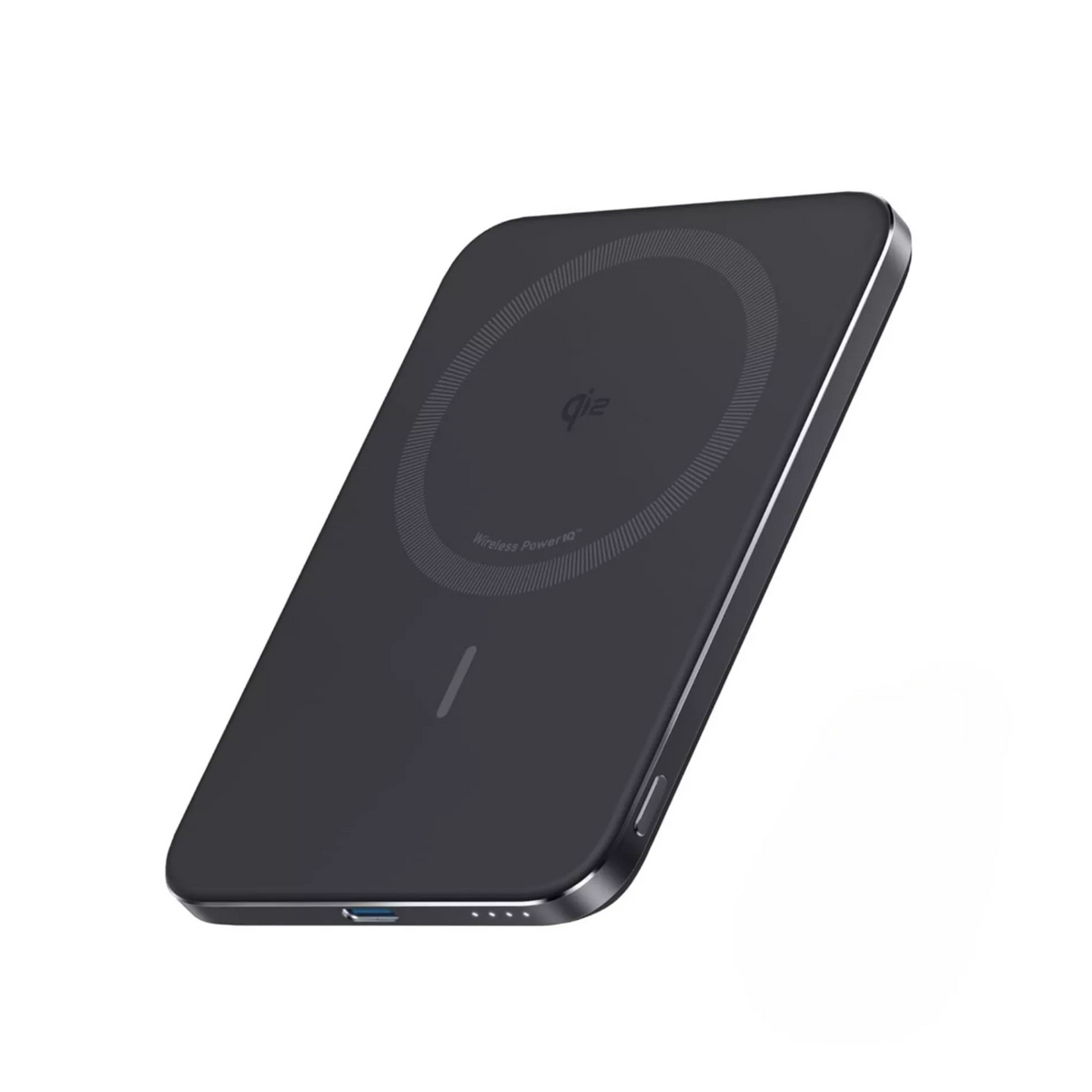 Anker Nano trådlös powerbank, 5000mAh, 20W, PD + FQI, 1 x QI - 1 x USB-C, Svart A1665H11