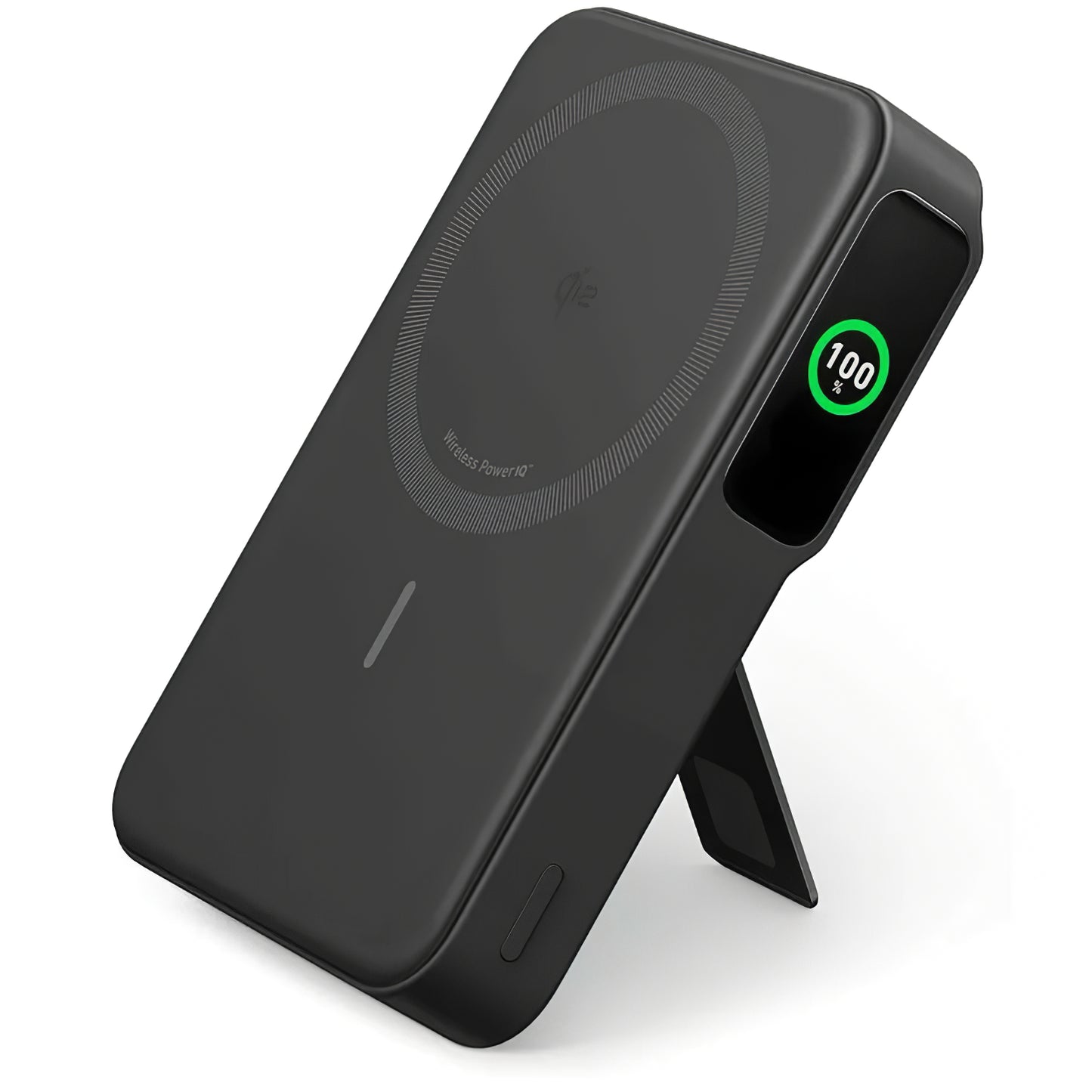 Anker MagGo Trådlöst externt batteri, 10000mAh, 27W, PD + FQI, 1 x QI - 1 x USB-C, Svart A1654G11