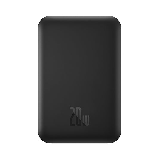 Extern batteri Wireless Baseus Mini Air, 6000mAh, 20W, PD + FQI, 1 x QI - 1 x USB-C, Svart P10059002113-00