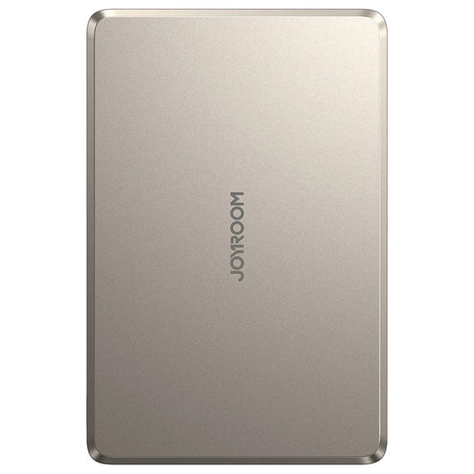 Trådlös Extern Batteri Joyroom JR-PBM08 Pro, 10000mAh, 20W, PD + FQI, 1 x QI - 1 x USB-C, Beige