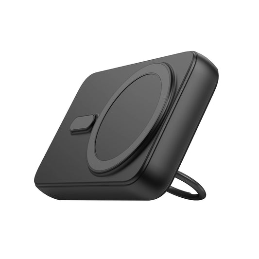 Extern batteri Wireless Joyroom JR-W050, 10000mAh, 20W, QC + PD + FQI, 1 x QI - 1 x USB-A - 1 x USB-C, Svart