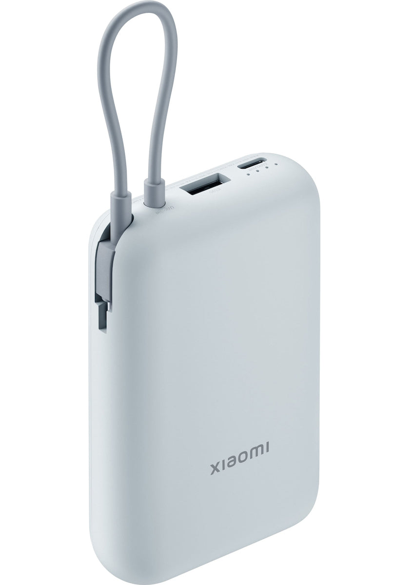 Extern batteri Xiaomi Pocket Edition Pro, 10000mAh, 33W, QC + PD, 1 x USB-A - 1 x USB-C, Blå BHR9073GL
