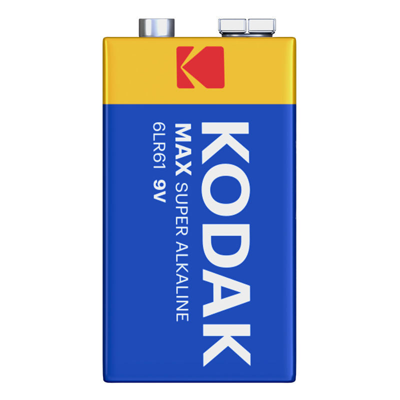 Kodak Max Super Alkaline-batteri, 6LR61 (9V)