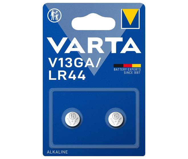 Varta Batterier, V13GA / LR44, Set 2 st