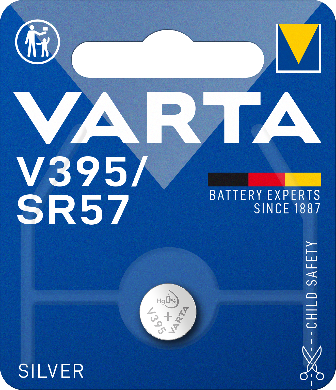 Varta Batteri, V395 / SR57