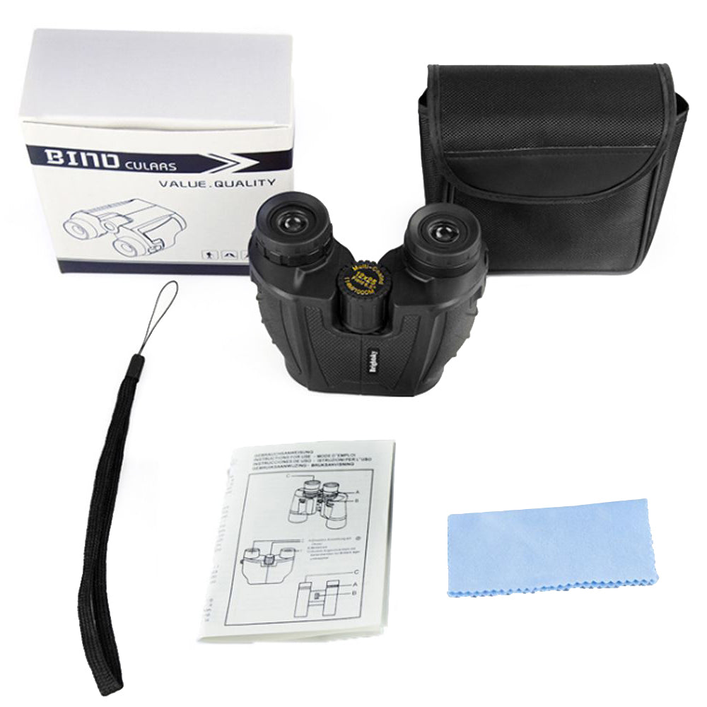 Techsuit BN1 kikare, 12x, 25mm, svart