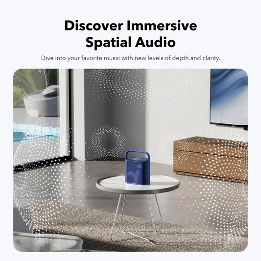Bärbar Bluetooth-högtalare Anker SoundCore Motion X500, 40W, Vattentät, Rosa A3131051
