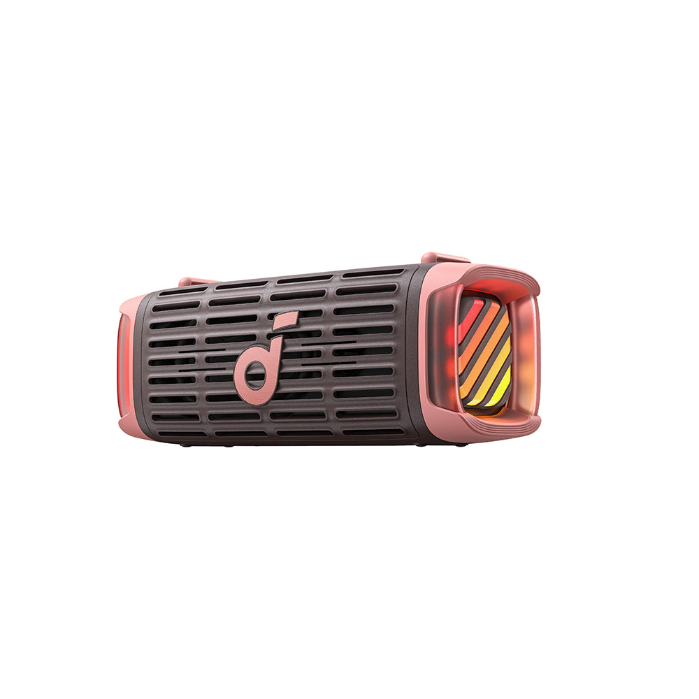 Bärbar Bluetooth-högtalare Anker SoundCore Boom 3i, 50W, RGB, Vattentät, Brun Rosa D5100080