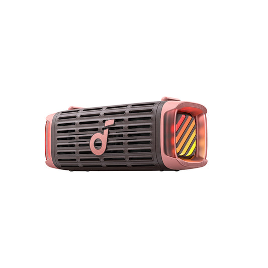 Bärbar Bluetooth-högtalare Anker SoundCore Boom 3i, 50W, RGB, Vattentät, Brun Rosa D5100080