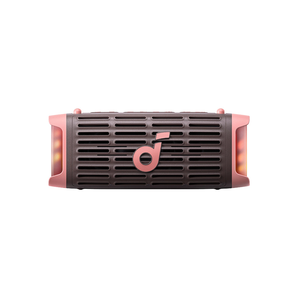 Bärbar Bluetooth-högtalare Anker SoundCore Boom 3i, 50W, RGB, Vattentät, Brun Rosa D5100080