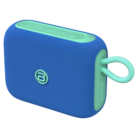 Bärbar Bluetooth-högtalare Bugani Rove Go 5, 12W, TWS, Vattentät, Blå