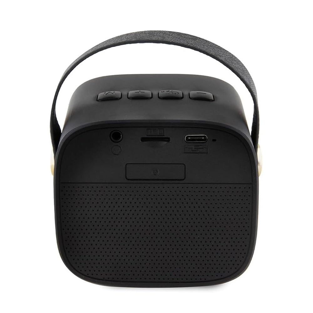 Bärbar Bluetooth-högtalare Guess 4G Script Logo, 5W, Svart