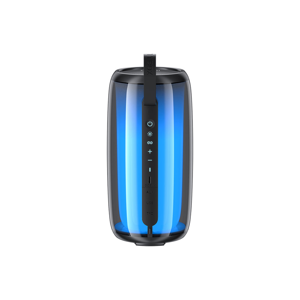 Bärbar Bluetooth-högtalare HAVIT SK879BT, 8W, RGB, Vattentät, Svart