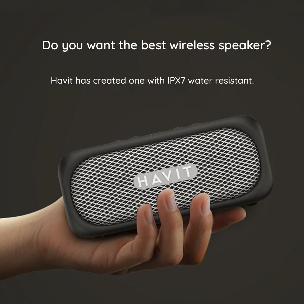 Bluetooth-högtalare HAVIT SK905BT, 20W, Vattentät, Beige
