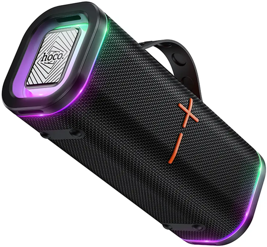 Bärbar Bluetooth-högtalare HOCO HC51, 30W, TWS, RGB, Svart