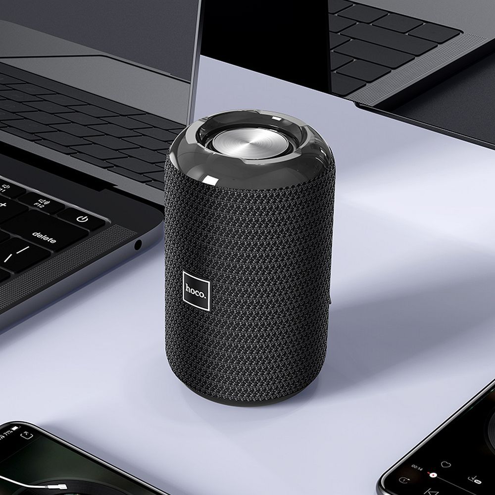 Bärbar Bluetooth-högtalare HOCO HC1, 5W, TWS, Vattentät, Svart