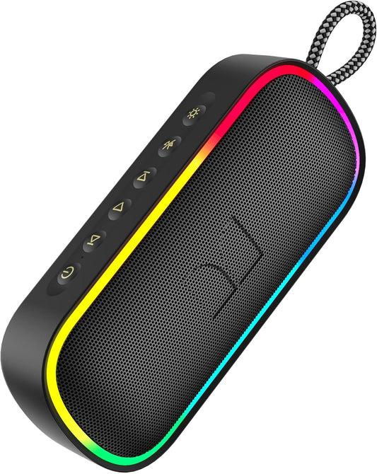 Bärbar Bluetooth-högtalare Monster S150 Plus, 40W, TWS, RGB, Vattentät, Svart