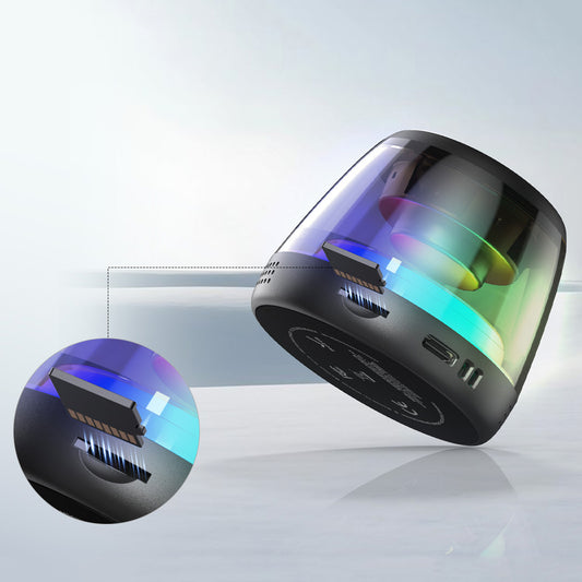 Monster Mag Flux bärbar Bluetooth-högtalare, 5W, TWS, RGB, svart