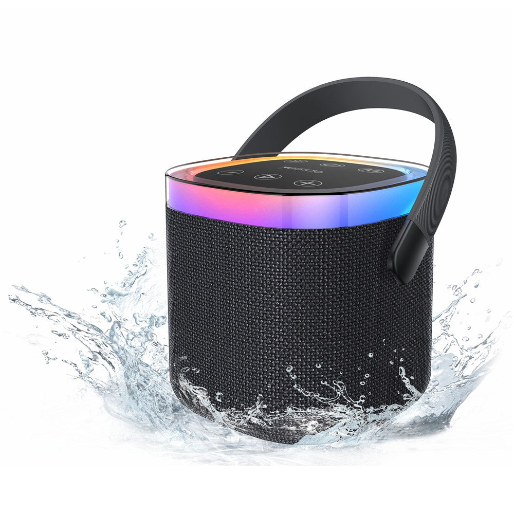 Bärbar Bluetooth-högtalare Yesido YSW25, 5W, RGB, Svart