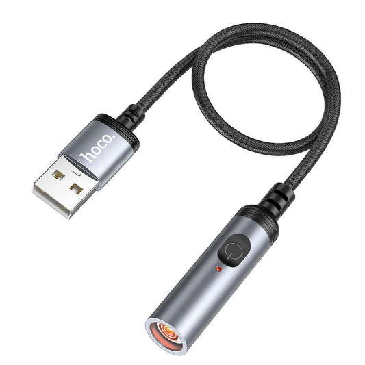 Cigarettändare för bil HOCO UA30, USB-A, 30cm