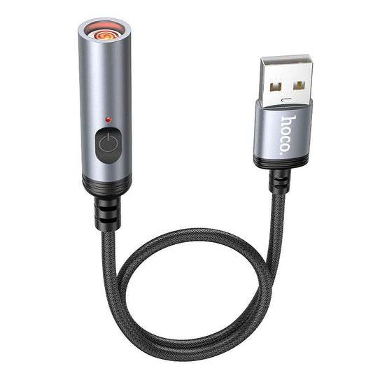 Cigarettändare för bil HOCO UA30, USB-A, 30cm